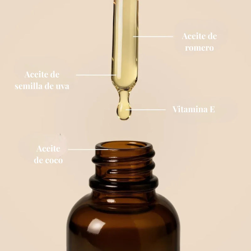 Aceite de Romero – Crecimiento y Fuerza Capilar
