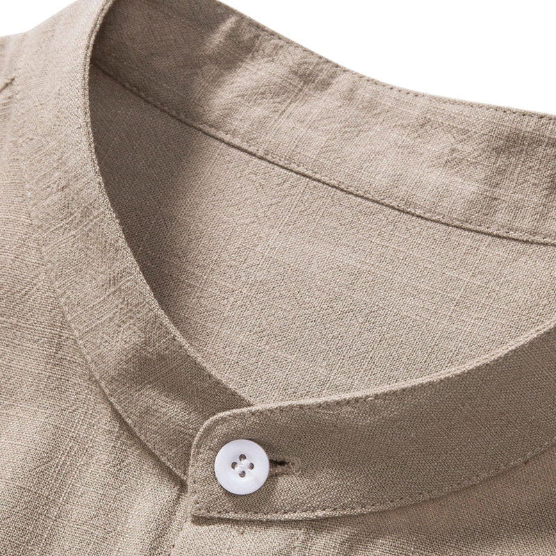 Camisa Elegance Lin-Rayón – Sofisticación y Confort detalles