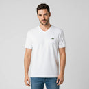 Pack x5 Playeras Cuello en V Lacoste Hombre Algodón Premium™