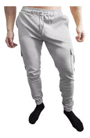 Pantalón Cargo Jogger Fit – Confort y Estilo Urbano gris claro