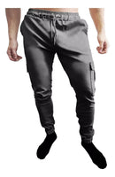 Pantalón Cargo Jogger Fit – Confort y Estilo Urbano gris oscuroi