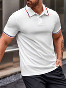 Playera Polo Hombre Manga Corta – Elegancia Casual Imparable