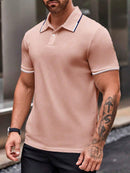 Playera Polo Hombre Manga Corta – Elegancia Casual Imparable