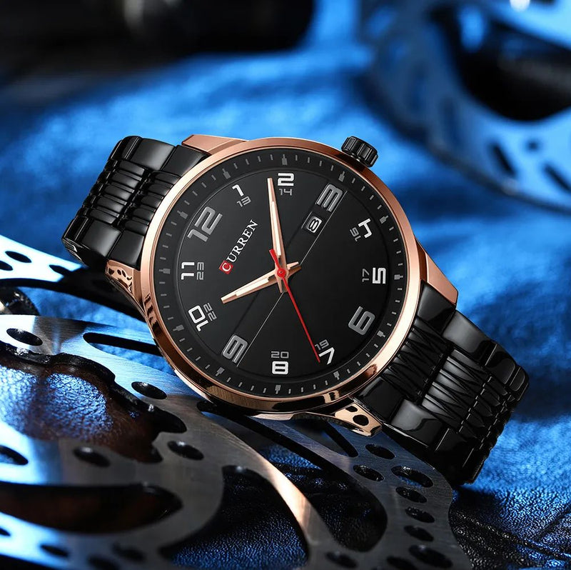 Reloj Titan elite – Autoridad y Precisión Ejecutiva negro 4