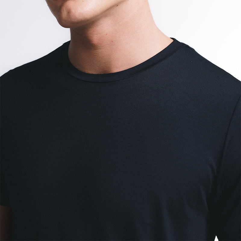 Remera Tech T-Shirt® de Hombre Concept – Confort y Estilo Futurista negro 3