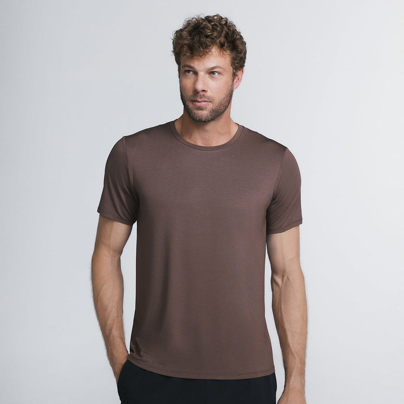Remera Tech T-Shirt® de Hombre Concept – Confort y Estilo Futurista azul marino 8