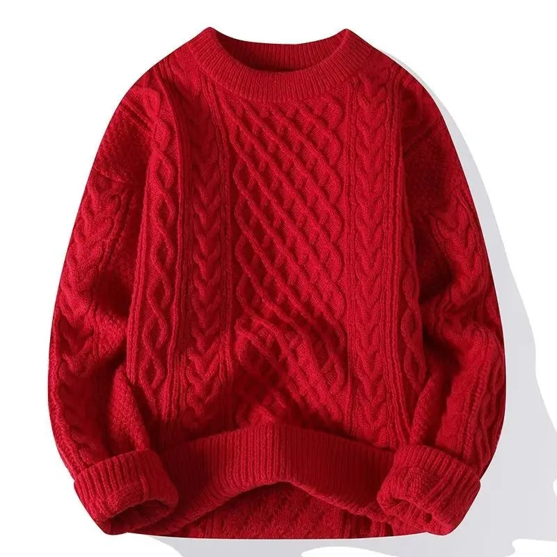 Sueter Hombre Vox – Estilo y Abrigo Todo el Día rojo