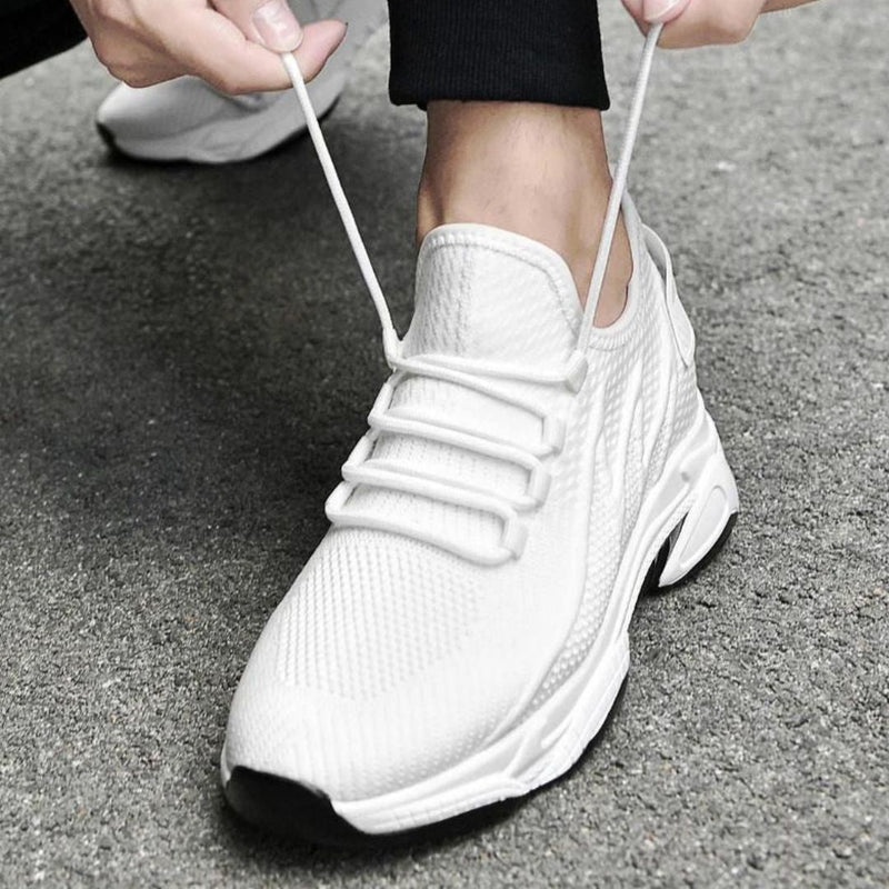 Zapatillas AlturaMax – Elevacion Invisible y Oferta 2x1 blanco