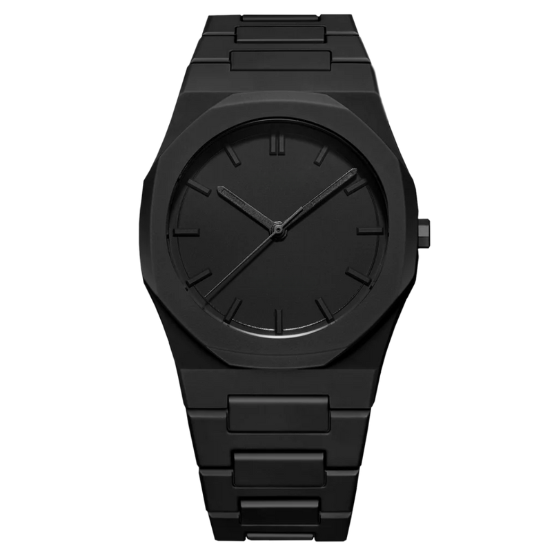 Reloj Elegancia Phantom Negro – Estilo y Precisión