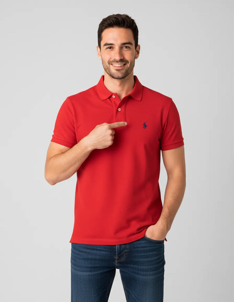 Pack x5 Polos Piqué Premium RL